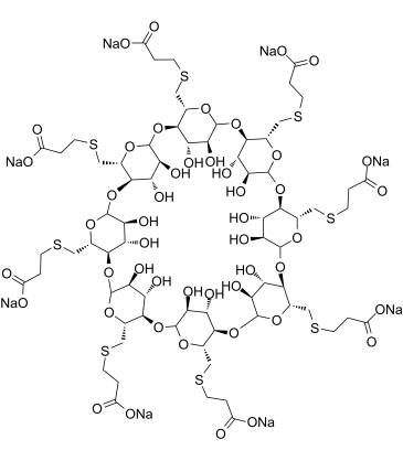 Sugammadex sodium (Org-25969) 343306-79-6